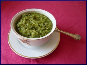 Picture of asparagus and mint sauce